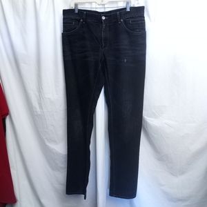 DOLCE & GABBANA Black Straight Jeans